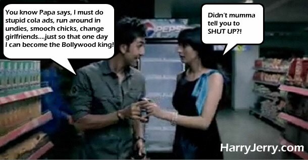 parody of pepsi latest my can ad featuring ranbir kapoor and a hot chick