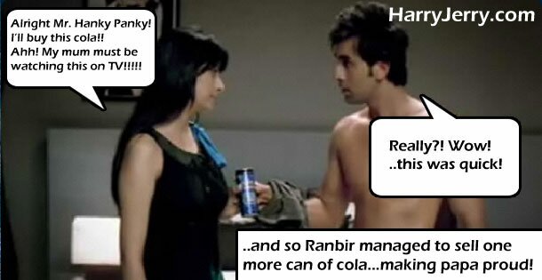 parody of pepsi latest my can ad featuring ranbir kapoor and a hot chick