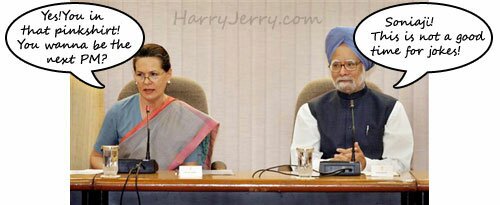 Manmohan Singh and Sonia Gandhi funny