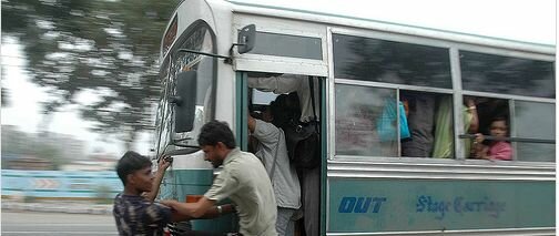 blue line bus in delhi