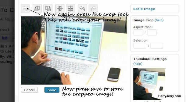 croping images wordpress 2.9