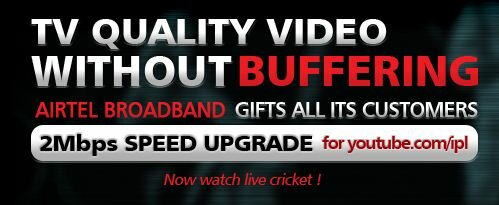 airtel broadband ipl live