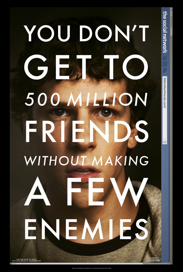 the social network movie on facebook